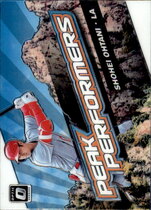 2019 Donruss Optic Peak Performers #PP-1 Shohei Ohtani