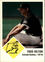 1998 Fleer Tradition Vintage 63 #21 Todd Helton
