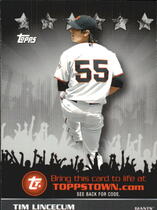 2009 Topps Topps Town Series 1 #TTT22 Tim Lincecum