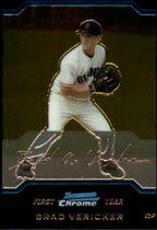 2004 Bowman Chrome #327 Brad Vericker
