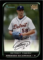 2008 Bowman Base Set #214 Armando Galarraga