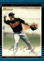 2002 Bowman Base Set #386 Gary Cates  Jr.