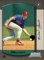 2000 Bowman Base Set #376 Mike Lamb