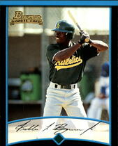 2001 Bowman Base Set #143 Freddie Bynum