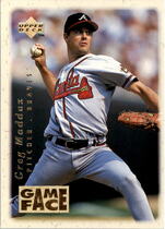 1996 Upper Deck Gameface #GF10 Greg Maddux