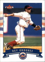 2002 Fleer Base Set #409 Rey Ordonez