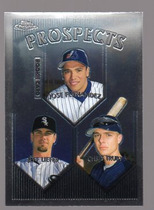 1999 Topps Chrome #434 Jose Fernandez|Jeff Liefer|Chris Truby