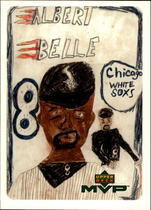2000 Upper Deck MVP Draw Your Own Card #DT27 Albert Belle