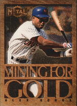 1996 Metal Universe Mining for Gold #10 Alex Ochoa