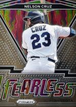 2021 Panini Prizm Fearless #FR-5 Nelson Cruz