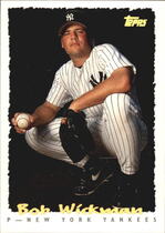 1995 Topps Cyberstats #386 Bob Wickman