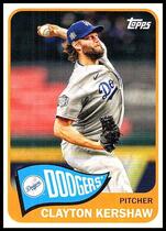 2021 Topps 1965 Topps Redux #T65-28 Clayton Kershaw