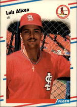 1988 Fleer Update #116 Luis Alicea