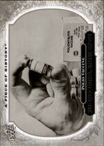 2008 Upper Deck A Piece of History #170 Polio Vaccine Inven