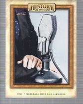 2010 Topps History of the Game #HOTG8 Ball Hits The Airwaves