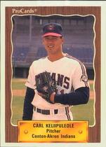 1990 ProCards Canton-Akron Indians #1290 Carl Keliipuleole