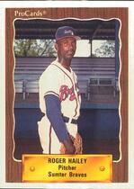 1990 ProCards Sumter Braves #2428 Roger Hailey