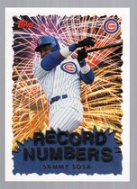 1999 Topps Record Numbers #RN5 Sammy Sosa