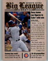 2001 Upper Deck Big League Beat #BB7 Sammy Sosa