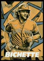 2021 Topps Fire Gold Minted #105 Bo Bichette