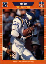1989 Pro Set Base Set #233 Carl Lee
