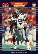 1989 Pro Set Base Set #393 Jacob Green