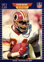 1989 Pro Set Base Set #423 Kelvin Bryant