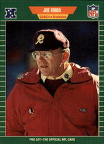 1989 Pro Set Base Set #440 Joe Gibbs