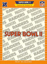 1989 Pro Set Super Bowl Logos #2 Super Bowl II