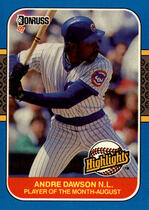 1987 Donruss Highlights #31 Andre Dawson