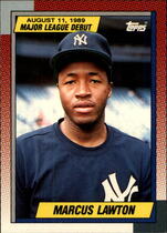 1990 Topps Debut 89 #69 Marcus Lawton