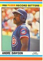 1988 Fleer Record Setters #10 Andre Dawson