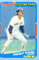 1989 Fleer Exciting Stars #12 Dwight Evans