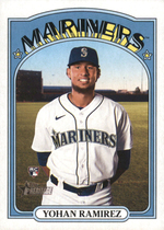 2021 Topps Heritage High Number #530 Yohan Ramirez