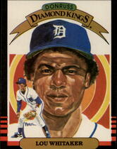 1985 Donruss Base Set #5 Lou Whitaker