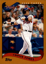 2002 Topps Base Set #410 Chipper Jones
