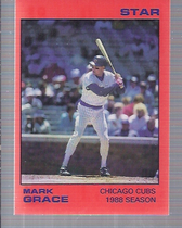 1988 Star Grace Orange #5 Mark Grace
