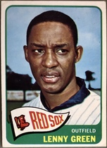 1965 Topps Base Set #588 Lenny Green