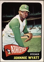 1965 Topps Base Set #590 Johnnie Wyatt