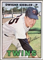 1967 Topps Base Set #164 Dwight Siebler
