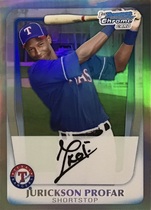 2011 Bowman Chrome Prospects Refractors #BCP82 Jurickson Profar