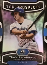 2012 Bowman Platinum Top Prospects #TP-Td Travis d'Arnaud