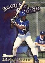 1998 Bowman Scouts Choice #SC10 Adrian Beltre