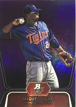 2012 Bowman Platinum Prospects Purple Refractors #BPP39 Miguel Sano