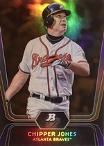2012 Bowman Platinum Gold #24 Chipper Jones