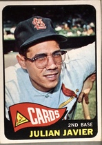 1965 Topps Base Set #447 Julian Javier