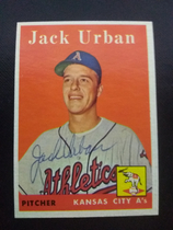 1958 Topps Base Set #367 Jack Urban