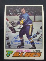 1977 O-Pee-Chee OPC Base Set #167 Claude Larose