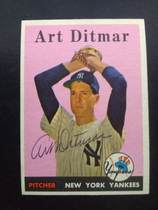 1958 Topps Base Set #354 Art Ditmar