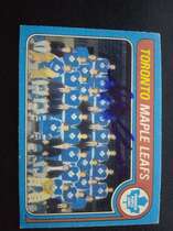 1979 O-Pee-Chee OPC Base Set #258 Maple Leafs Team